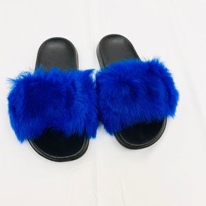 Blue Fur Slides